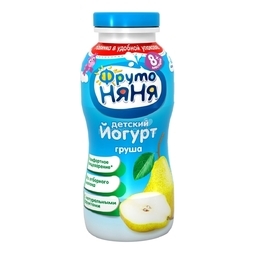 Йогурт ФрутоНяня 200 мл Груша 2,5% (с 8 мес)