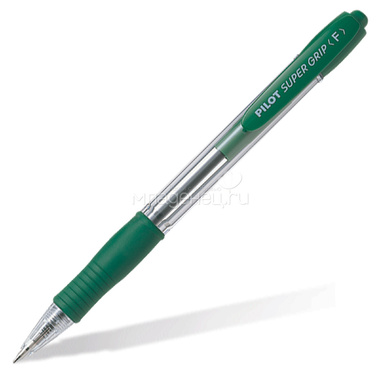 Ручка шариковая PILOT SUPERGRIP Зеленая 0,7 мм 0