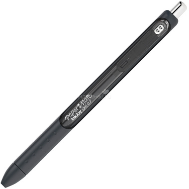 Ручка гелевая Paper Mate INKJOY Gel, с кнопочным механизмом, черная, 0,7 мм 0