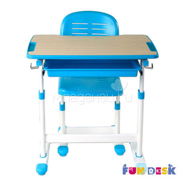 Набор мебели FunDesk PICCOLINO парта и стул Blue 3
