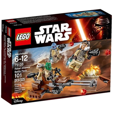 Конструктор LEGO Star Wars 75133 Боевой набор Повстанцев 1