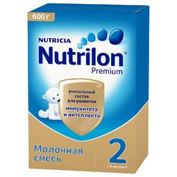 Заменитель Nutricia Nutrilon Premium 600 гр №2 (с 6 до 12 мес)
