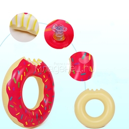 Круг Swim Ring для плавания Пончик 90 см