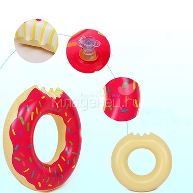Круг Swim Ring для плавания Пончик 90 см 4