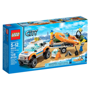 Конструктор LEGO City 60012 Внедорожник и катер водолазов 3