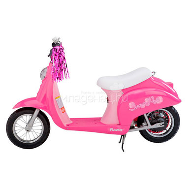 Электромотоцикл Razor Pocket Mod Bella Розовый 1