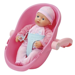 Кукла Zapf Creation My little Baby Born 32 см и кресло-переноска