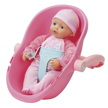 Кукла Zapf Creation My little Baby Born 32 см и кресло-переноска 0