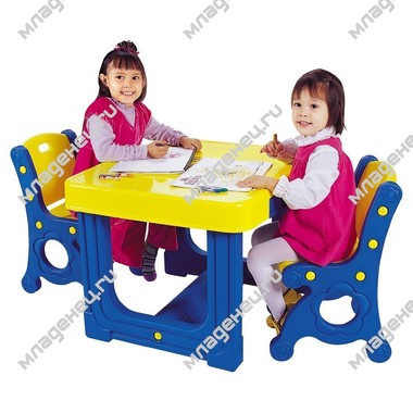 Детская мебель Haenim Toy Стол и два стула DS-905 1