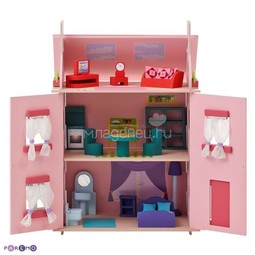 Кукольный домик PAREMO Милана, 15 предметов мебели