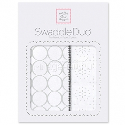 Набор пеленок SwaddleDesigns Swaddle Duo ST Mod C/Sparklers