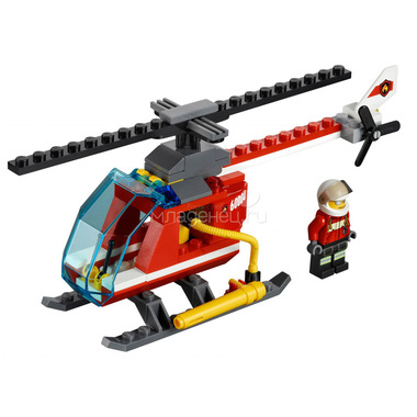 Конструктор LEGO City 60004 Пожарная часть 3