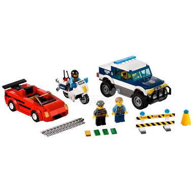 Конструктор LEGO City 60007 Погоня за преступниками 0