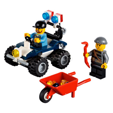 Конструктор LEGO City 60006 Полицейский квадроцикл 0