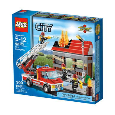 Конструктор LEGO City 60003 Тушение пожара 5