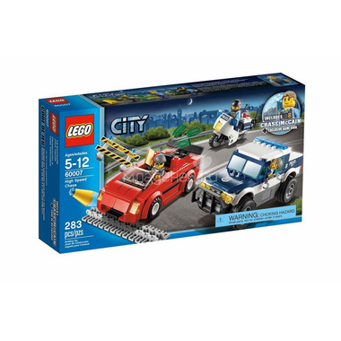 Конструктор LEGO City 60007 Погоня за преступниками 5