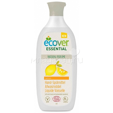 Жидкость для мытья посуды Ecove Essential С лимоном  0.5л 0