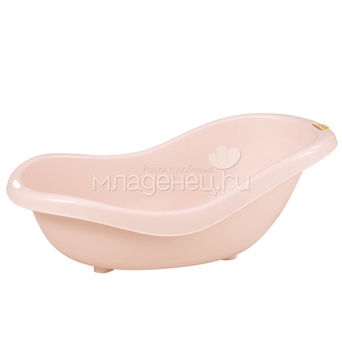 Ванночка Bebe Confort со сливным отверстием Розовая 0
