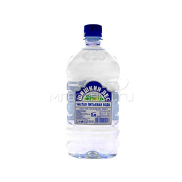 Вода питьевая Шишкин лес негазированная Негазированная 1 л (пластик)