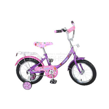 Велосипед 14" Navigator Basic Розовый/Фиолетовый 0