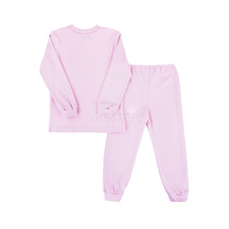 Пижама с манжетами Котмаркот Розовые слоники 
