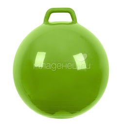 Мяч Прыгун МалышОк с ручкой 50см Зеленый