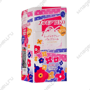 Бумага туалетная Ellemoi ароматизированная розовая 25 м (2 слоя) 12 шт 0