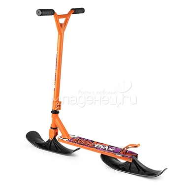 Самокат-снегокат Small Rider Combo Runner BMX с лыжами и колесами Оранжевый 2
