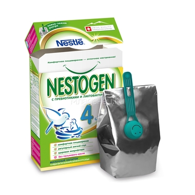 Детское молочко Nestle Nestogen 700 гр №4 (с 18 мес) 4