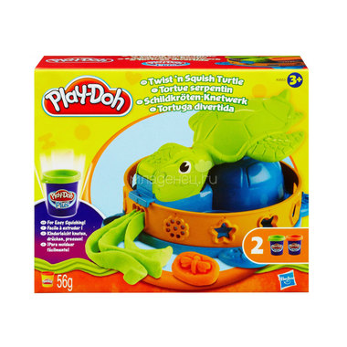 Набор для лепки Play-Doh Забавная черепашка 4