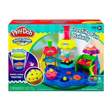 Набор для лепки Play-Doh Фабрика пирожных 2