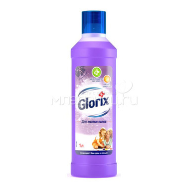 Средство для мытья пола Glorix цветы лаванды 1 л 0