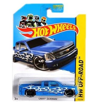 Мотогонщики Hot Wheels для треков Chevy Silverado 0
