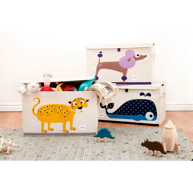 Сундук для хранения игрушек 3 Sprouts Пудель (Purple Poodle) Арт. 27256 1