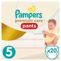 Трусики Pampers Premium Care 12-18 кг (20 шт) Размер 5