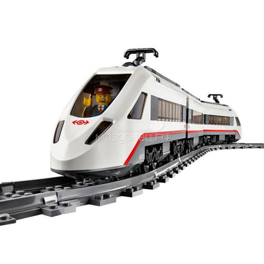Конструктор LEGO City 60051 Скоростной пассажирский поезд 3