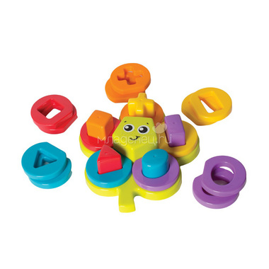 Развивающая игрушка Playgro Сортер Цветок 1
