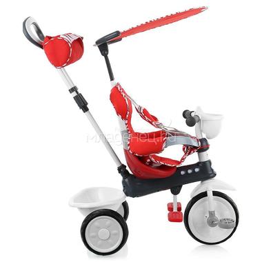 Велосипед трехколесный Mini Trike с пластиковыми колесами 10"8" Красный 1