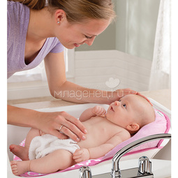 Ванночка-джакузи Summer Infant с душевым краником Lil'Luxuries, розовая