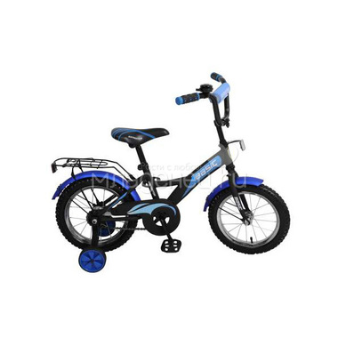 Велосипед 14" Navigator Basic Черный/Синий Матовый 0