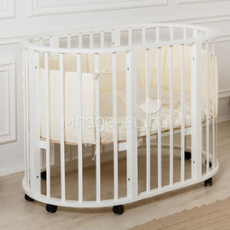 Кровать детская Incanto Gio 3 в 1 Белая