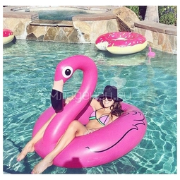 Круг Swim Ring для плавания Розовый Фламинго 90 см