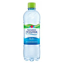 Вода Калинов Родник минеральная природная Негазированная 0,5 л (пластик)