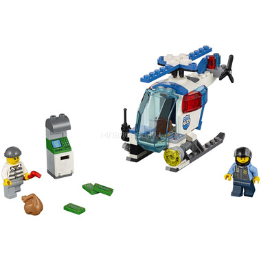Конструктор LEGO Junior 10720 Погоня на полицейском вертолете 1