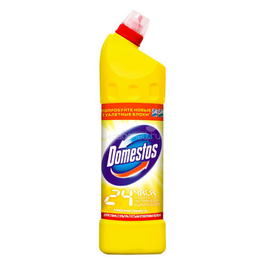 Чистящее средство Domestos универсальное лимонная свежесть 24 часа 1 л 0