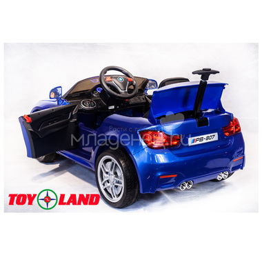 Электромобиль Toyland BMW 3 PB 807 Синий 3