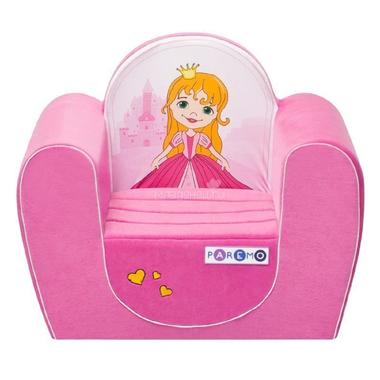 Кресло бескаркасное PAREMO Принцесса, цвет розовый 0