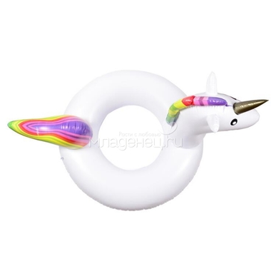 Круг Swim Ring для плавания Единорог 120 см*90 см 1