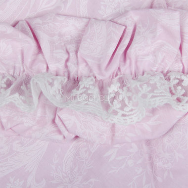 Одеяло на выписку Alis с поясом, поликоттон Розовый 2