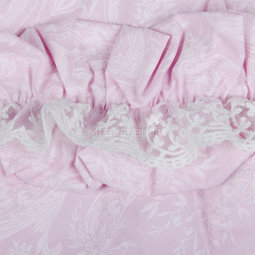 Одеяло на выписку Alis с поясом, поликоттон Розовый